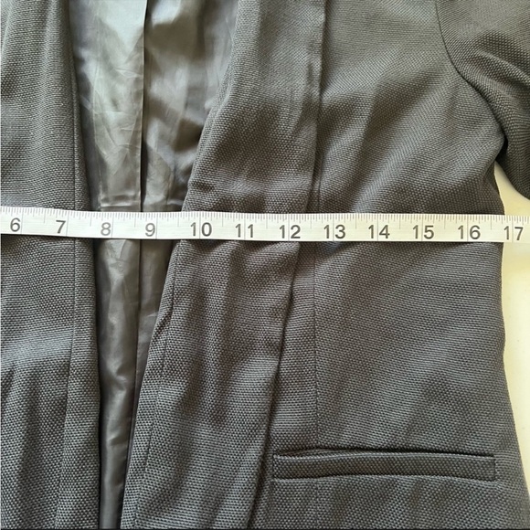 VTG RUSH blazer in gray textured jacquard size small - Picture 10 of 11